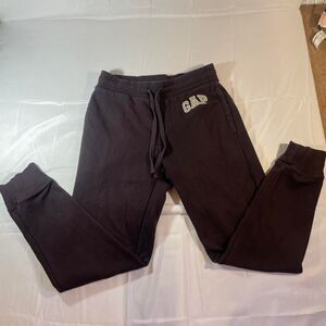 Gap Women's Black and Brown Joggers-tracksuits